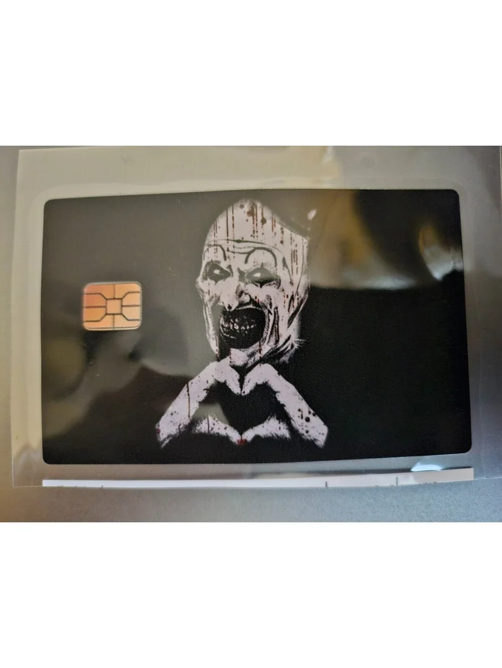 Art the Clown - Scary Bank/Credit/Debit Card Skin Sticker - NEW
